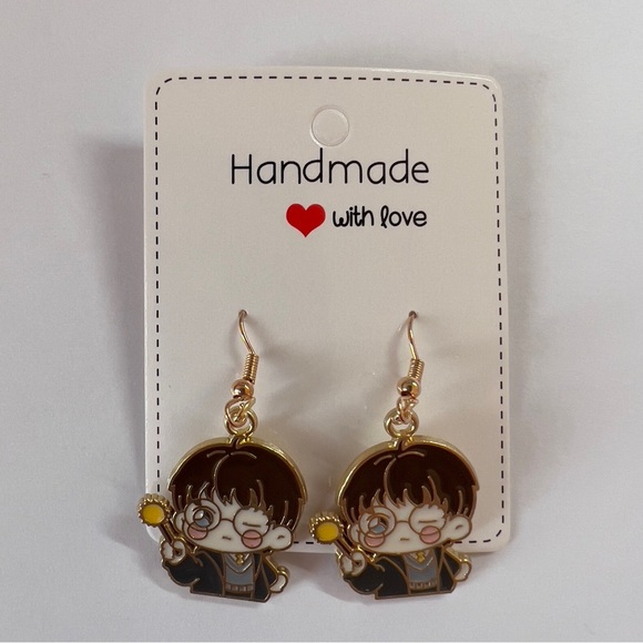 HARRY POTTER cute earrings - Picture 1 of 3